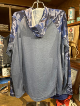 Load image into Gallery viewer, Blue Camo Long Trail Brewing Co. Tech Hoodie