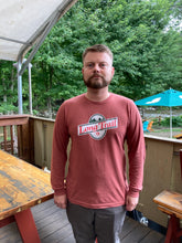 Load image into Gallery viewer, Heather Red Mountain Brewers Long-Sleeve T-Shirt