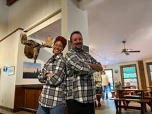 Load image into Gallery viewer, Long Trail Brewing Co. Flannel Shirt by LL Bean