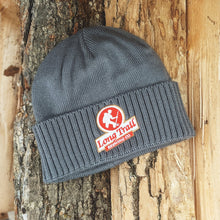 Load image into Gallery viewer, Knit Long Trail Brewing Co. Beanie Hat