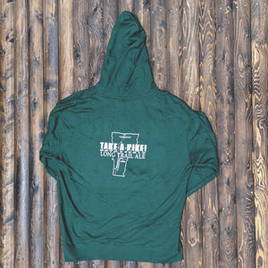 Green Long Trail Hoody Pull-over